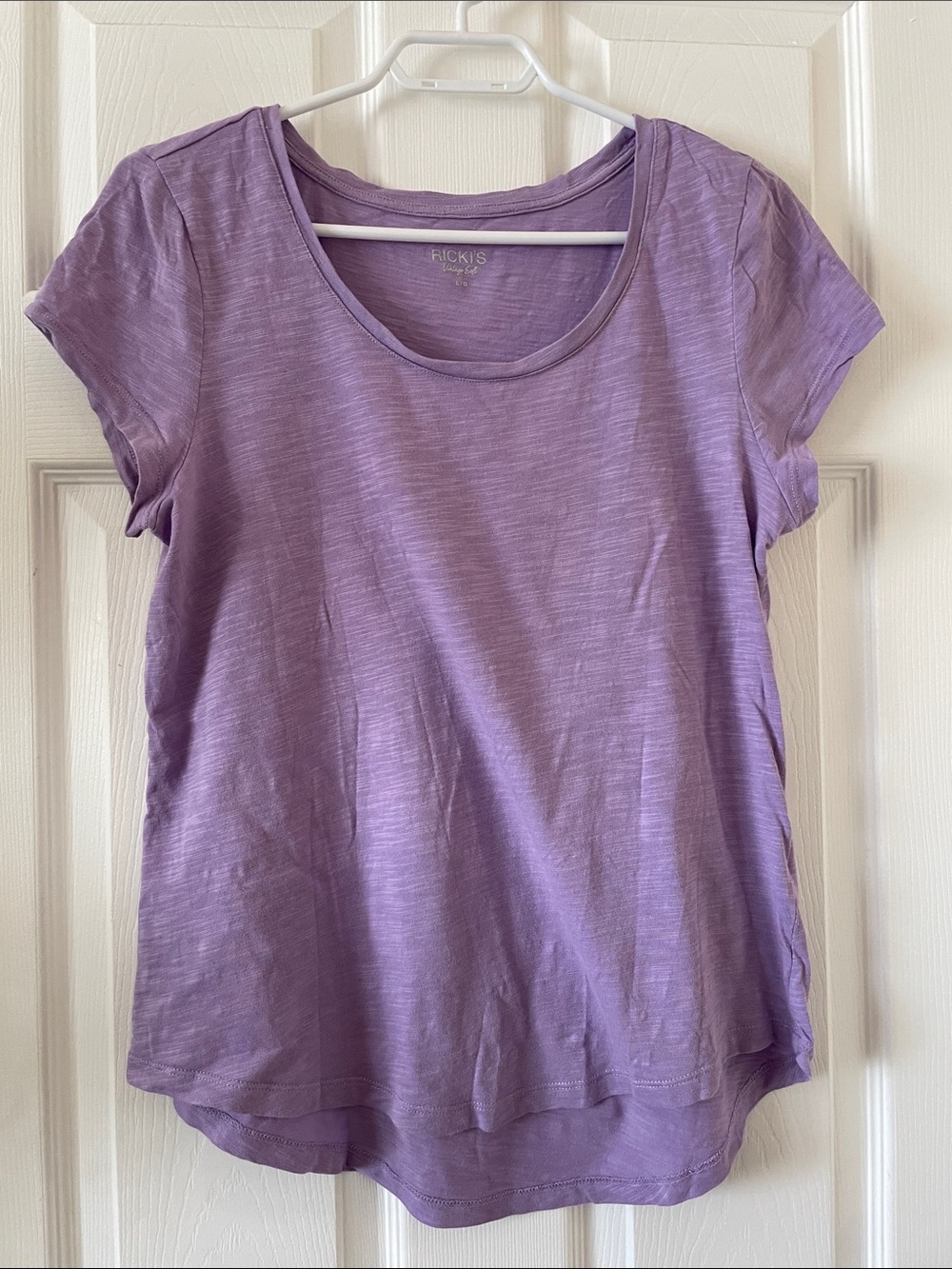 Ricki’s lilac purple modal cotton lounge tee
